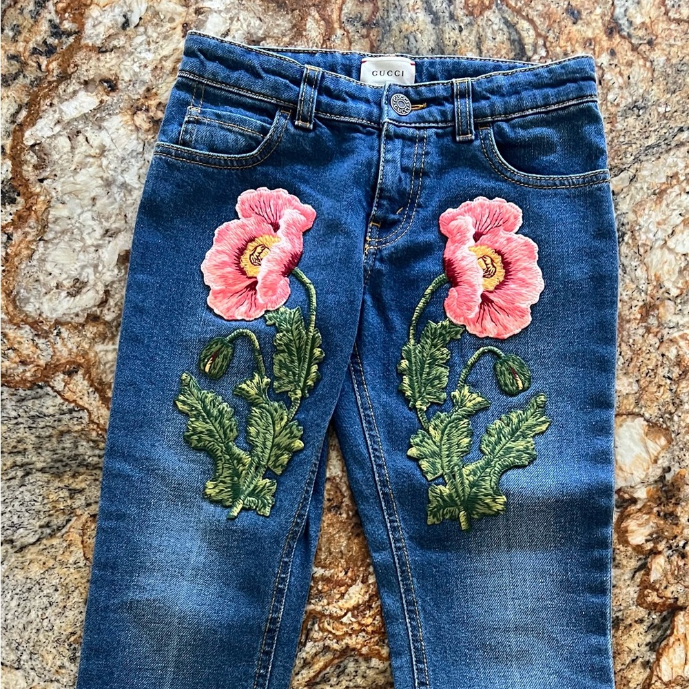 Gucci, Girls Jeans, Blue